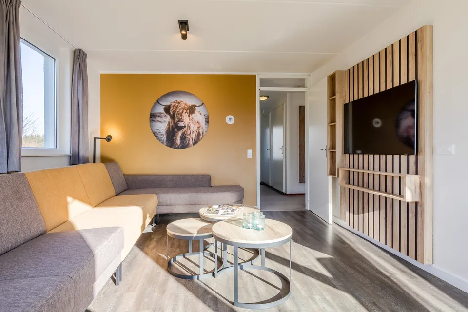 Lyst feriehus-stue p� Landal � ryd op f�r afrejse, mens Landal st�r for slutreng�ring